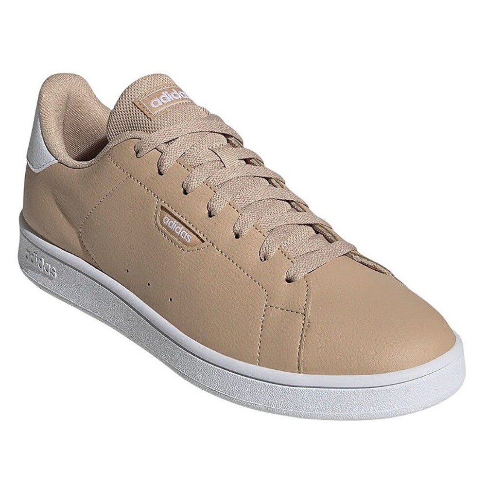 Adidas Urban Court Sneakers Tan White Casual Low Top IF4078 Mens Size 9 NEW - Picture 16 of 16